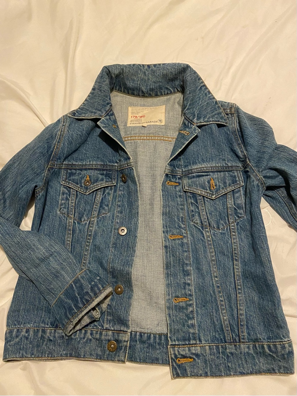 Garage Medium Blue Denim Jacket